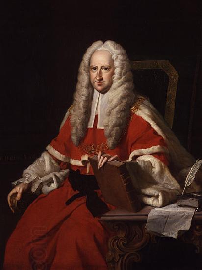 Thomas Hudson Portrait of Sir John Willes